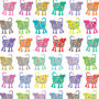 Cats Gift Wrap Two Sheets, thumbnail 2 of 5