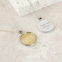 Personalised 60th Birthday Threepence Coin Necklace, thumbnail 4 of 7
