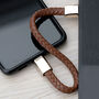 Personalised Men's Secret Message Usb Cable Bracelet, thumbnail 10 of 12