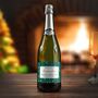 Personalised Christmas Prosecco Green, thumbnail 1 of 2