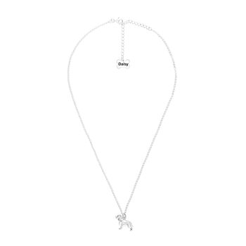 Personalised Pit Bull Sterling Silver Necklace, 3 of 8