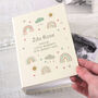 Personalised Rainbow New Baby Photo Album, thumbnail 2 of 4