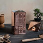 Solid Copper House Shaped Storage Tin, Copper Decorative Jar, Halloween Candy Container Box, thumbnail 3 of 5
