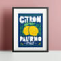 Citron Palermo Italian Lemons Print, thumbnail 8 of 9