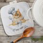 Personalised Cat In Chef Hat Gift Pot Holder / Grab, thumbnail 4 of 9