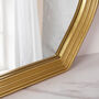 70x80 Cm Wall Mirror Vintage Gold Accent Mirror, thumbnail 10 of 11
