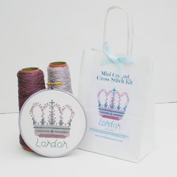 London Crown Cross Stitch Kit, 2 of 6