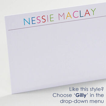 Personalised Classic Thank You Cards, 4 of 12