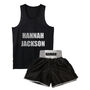 Personalised Kids Boxing Shorts And Vest Combo Set, thumbnail 2 of 10