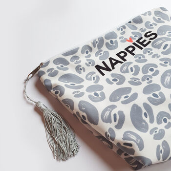 Personalised Baby Nappy Zipper Pouch Bag, 2 of 8