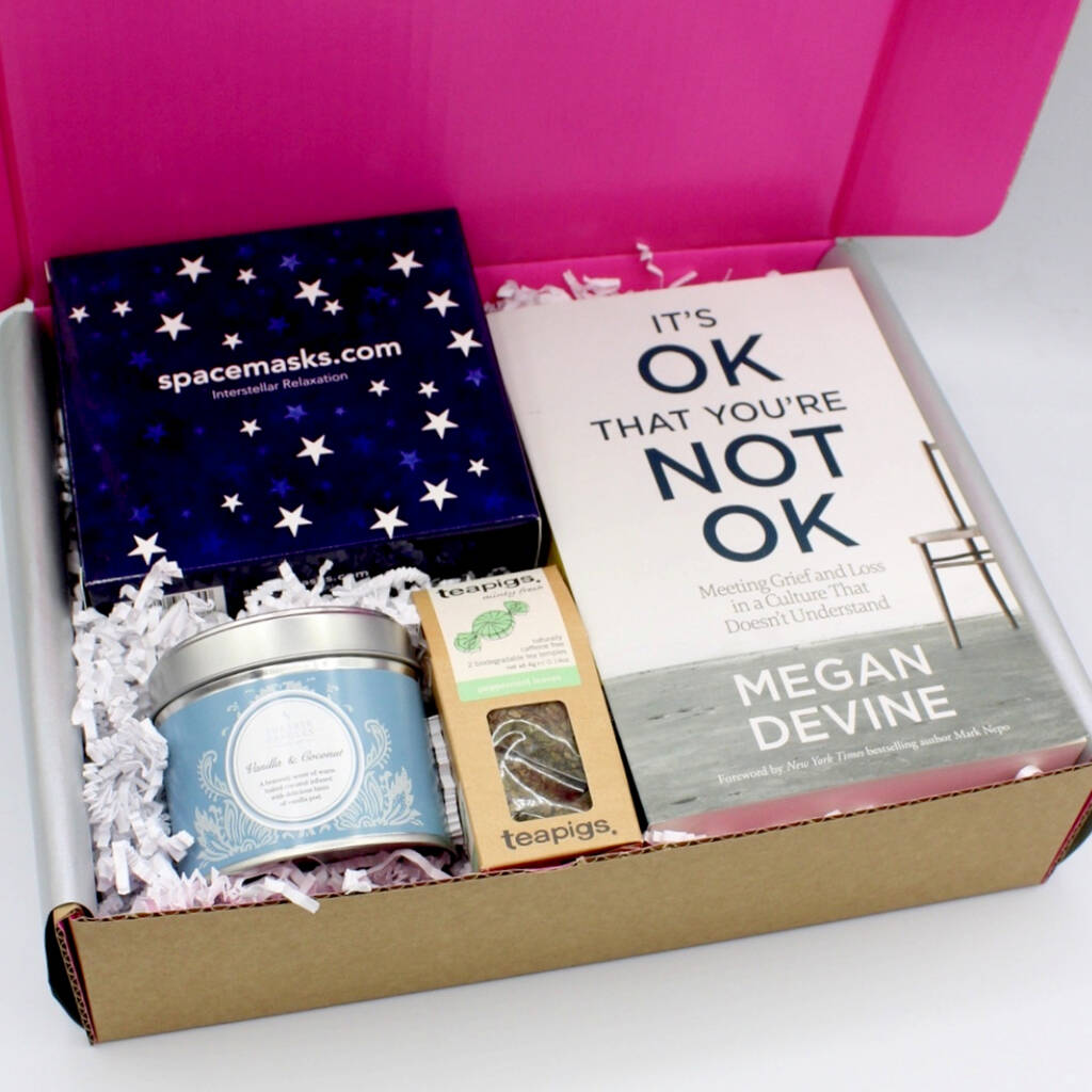 'sorry For Your Loss' Bereavement Self Care Gift Box By