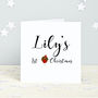 First Christmas Personalised Card, thumbnail 2 of 2