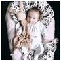 ‘The Swaddle’ Leopard Print Baby Muslin, thumbnail 9 of 12