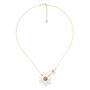 Two Flower Necklace, thumbnail 2 of 2