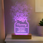 Personalised Flower Vase LED Light Gift For Mum, thumbnail 3 of 3