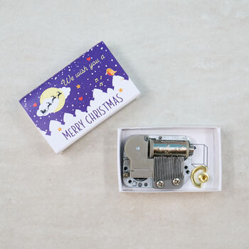 Christmas Music Box Kit In A Matchbox, 5 of 6