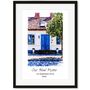 Personalised Watercolour House Portrait Two Art Print, thumbnail 2 of 5