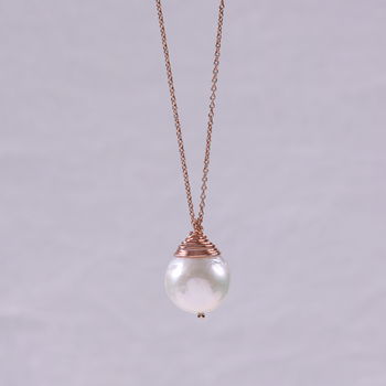 Huge Organic Pearl Necklace, 5 of 10