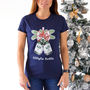 Gingle Bells Women's Christmas T Shirt, thumbnail 2 of 4