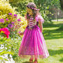 Girl's Amethyst Princess Dress Up Costume, thumbnail 2 of 4