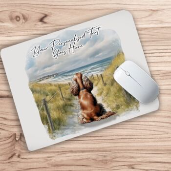 Personalised Cocker Spaniel Dog Beach Walk Collection, 5 of 8