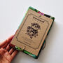 Snake, Rose And Thistle Print Organic Cotton Tea Towel, thumbnail 3 of 7