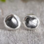 Natural Black Diamond Stud Earrings, thumbnail 1 of 4