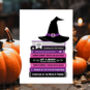 Booked Up For Halloween, Funny, Book Lovers Card, thumbnail 2 of 7