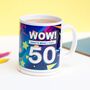 'Wow! That's What I Call 50' Mug, thumbnail 4 of 4