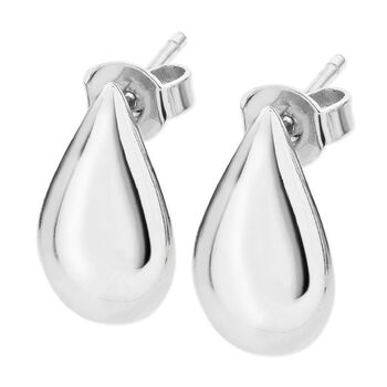 Large Tear Drop Studs, 2 of 4