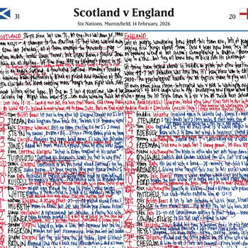 Scotland V England, Six Nations Murrayfield, 14 February, 2026, 6 of 7