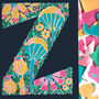 Letter Z Original Artwork, thumbnail 2 of 4