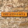 Corten Steel Sign Long Farm / Gate Sign, thumbnail 1 of 7