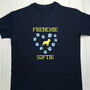 Personalised Adults French Bulldog T Shirt, thumbnail 2 of 10