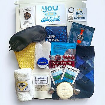 You're Awesome Men Care Package, Hug In A Box For Him, 3 of 12