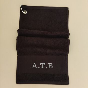 Personalised Premium Golf Towel Gift, 3 of 9