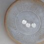 Personalised Triple Intial And Date Disc Necklace, thumbnail 3 of 12
