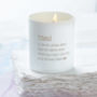 Personalised Friend Dictionary Definition Candle, thumbnail 1 of 3
