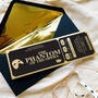 Personalised Gold Or Silver Theatre Ticket Keepsake, thumbnail 8 of 12