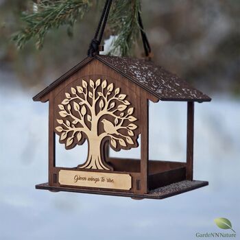 Personalised In Loving Memory Bird Feeder, 9 of 11