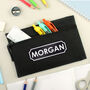 Personalised Black Pencil Case, thumbnail 1 of 2