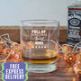 Personalised Christmas Whisky Glass, thumbnail 1 of 7
