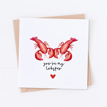 You're My Lobster Valentine's Day Card, 2 of 2