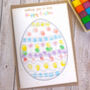 Personalised Finger Print Easter Cards And Ink Pad, thumbnail 1 of 2