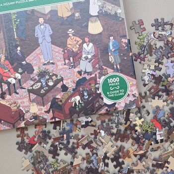 The World Of Hercule Poirot 1000 Piece Jigsaw Puzzle, 2 of 3