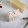 100% Natural Peppermint Candy Cane Christmas Soap, thumbnail 4 of 7