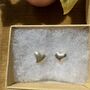 Six Pairs Sterling Silver Stud Everyday Stud Earrings For Christmas, thumbnail 5 of 10