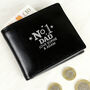 Personalised Black Leather Wallet, thumbnail 3 of 6