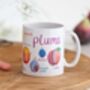 Plums Ceramic Mug, thumbnail 8 of 12