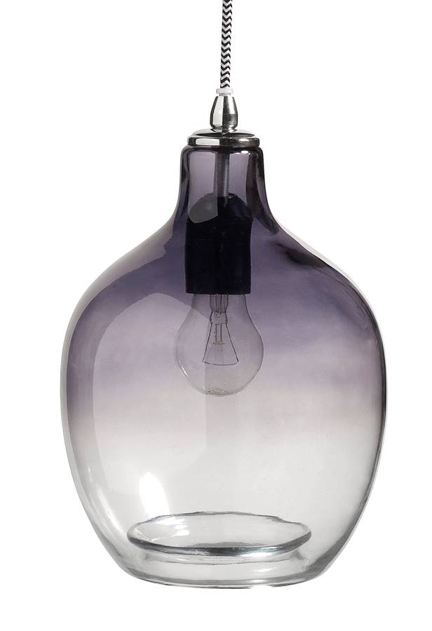 Hand Blown Glass Pendant Light Shades eclectic hand blown glass pendant lights